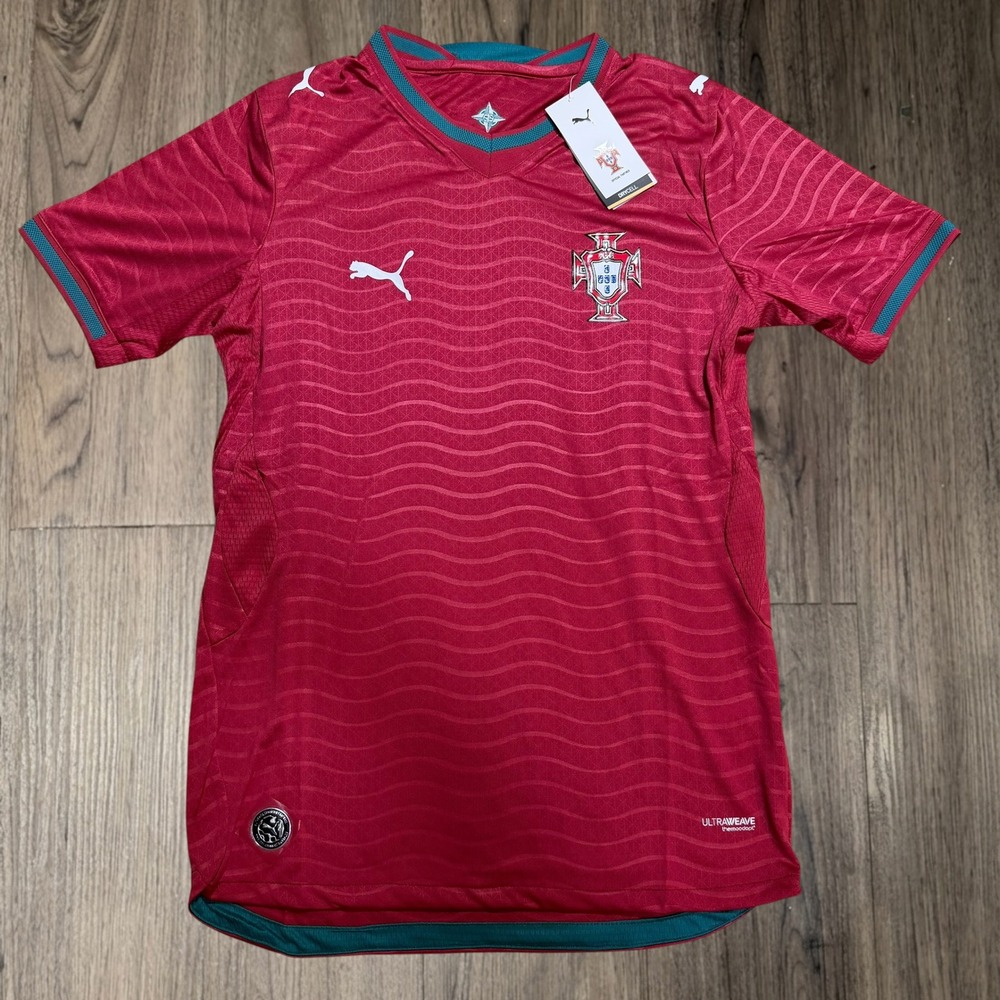 Puma Portugal National Team Home Soccer Jersey Size Medium NWT